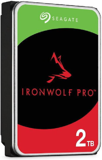 Seagate IronWolf Pro 2TB HDD Hard Drive 3.5" SATA III 7200rpm with 256MB Cache for NAS ST2000NT001