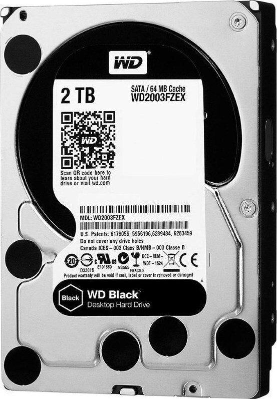 Western Digital WD Black 2TB HDD Hard Disk 3.5