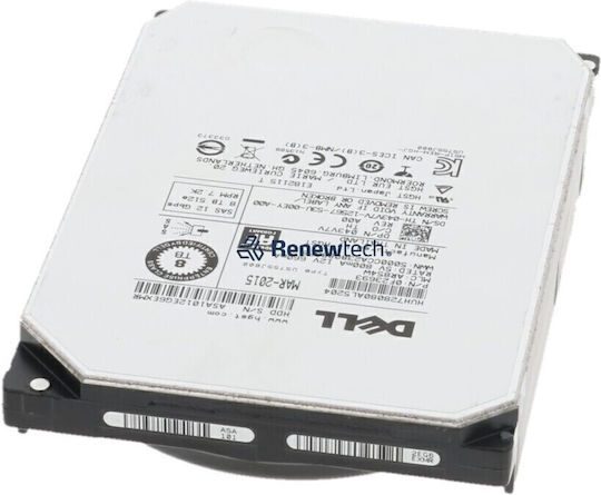 Dell 8TB HDD Σκληρός Δίσκος 3.5" SAS 3.0 7200rpm για NAS / Server 161-BBRX
