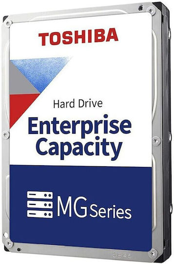 Toshiba MG08 6TB HDD Σκληρός Δίσκος 3.5" SATA III 7200rpm με 256MB Cache για Server MG08ADA600E