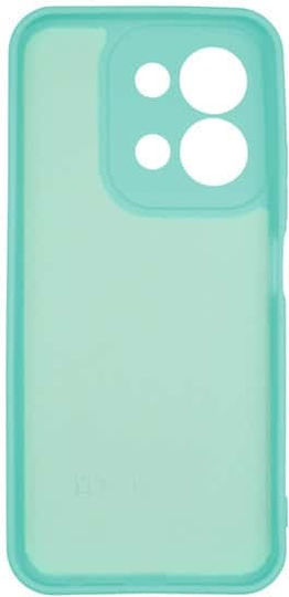 Θήκη Xiaomi Redmi 15c 5g Silky Soft Touch Silicone Τιρκουάζ Προστασία Κάμερας