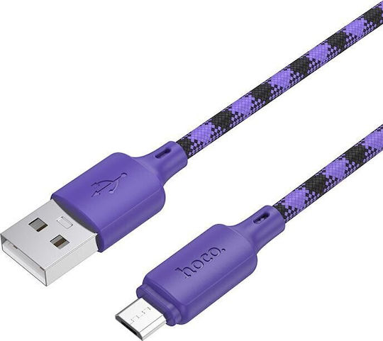 Regulär USB 2.0 auf Micro-USB-Kabel Lila 1m 1Stück