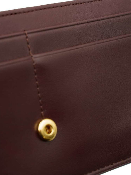 Calvin Klein Emblem Damenbrieftasche Burgundisch LV04F1098G-BAP