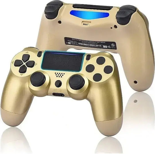 Double Motor Vibration 4 Wireless Gamepad for PS4 Gold