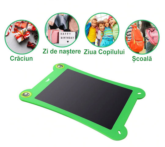 Graphic Tablet Kids Smartic 8.5 Inch Frog Model Green