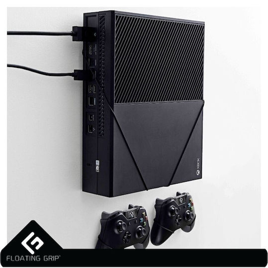Floating Grip Black Floating Grip Wall Mount Charging Station for 2 controllers XBOX One Black