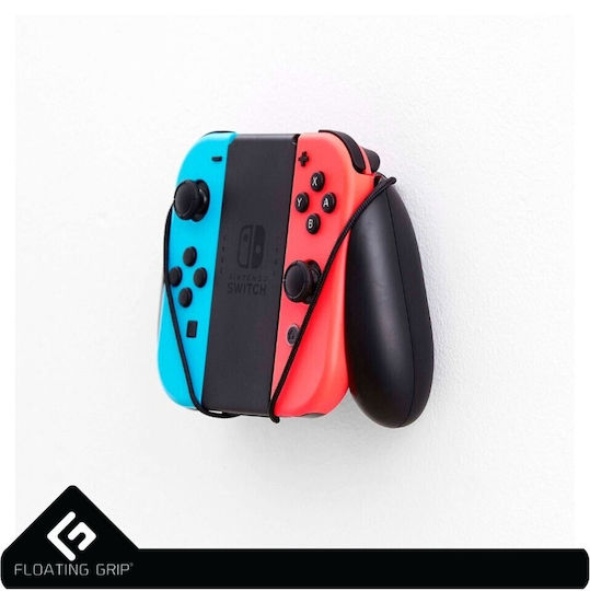 Floating Grip Smart Wall Mount Joy-Con Charging Station for 2 controllers Switch Black