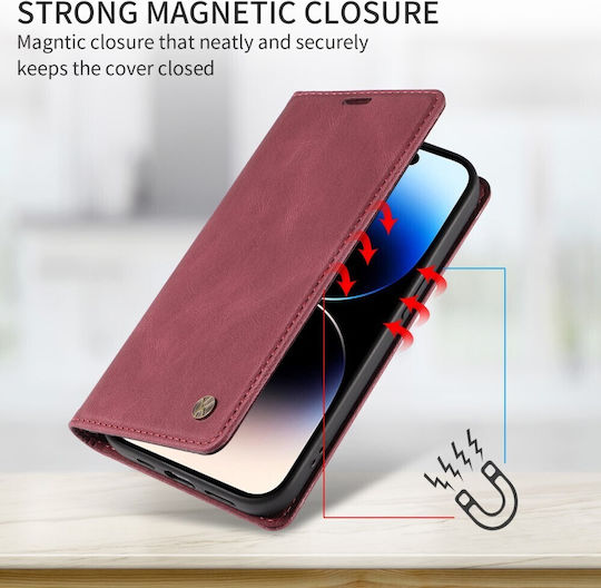 Yikatu Book Μπορντό (Xiaomi 15T Pro)