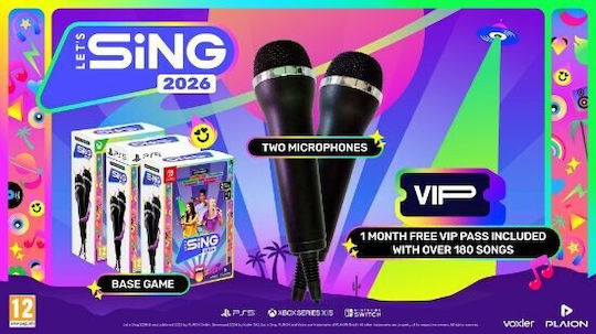 Let's Sing 2026 [+2 Mic] PS5 Game