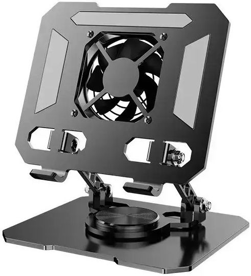 Andowl Q-ZJ268 Стойка за Лаптоп с 1 Вентилатор Черен
