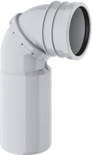 Тръба За Отпадъци За Тоалетна Grohe 90° Завъртащ Се Rapid Sl Универсален За Вградени Казанчета С Оборудвани Рамки За Поддръжка