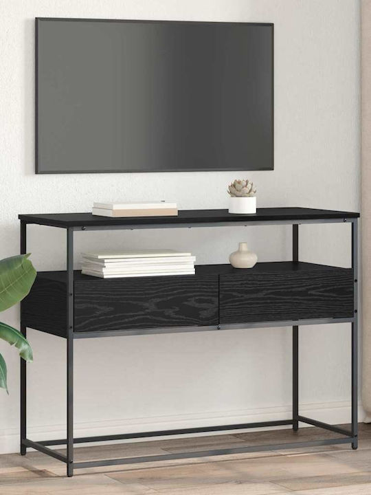 Конзолна маса Метална Black Beech Д100xШ40xВ75cm