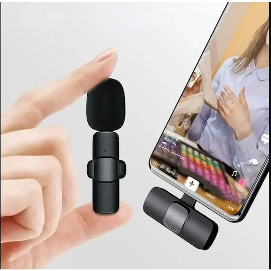 Arrango AC48830 Wireless Condensator (Diafragmă Mică) Microfon Πέτου, Clip On pentru Cameră