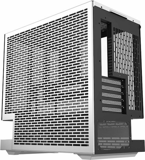 Darkflash F1 Gaming Middle Tower Carcasă Calculator cu Fereastră Laterală Alb