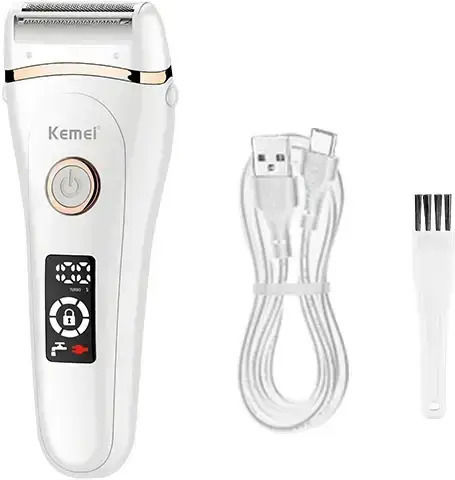 Kemei Αποτριχωτική Μηχανή Epilator για Πρόσωπο, Σώμα & Μπικίνι KM-392