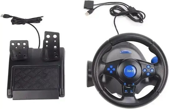 GT-V7 Τιμονιέρα με Πετάλια για PC / PS3 / XBOX 360 / XBOX One