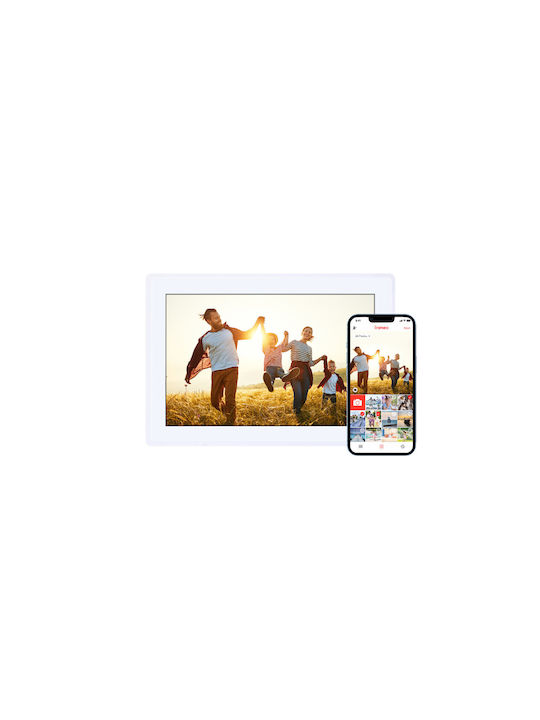 Rollei Digitaler Bilderrahmen 10.1" mit WiFi Weiß