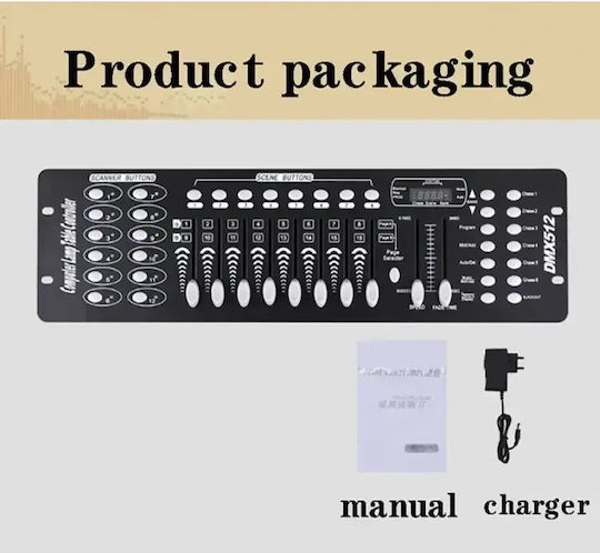 Lighting Console With 192 Control Channels