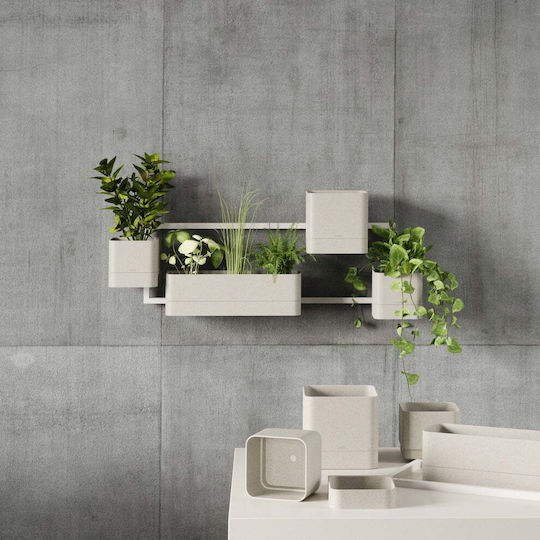 Umbra Blumenkasten Metallisch Sand