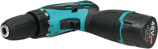 Σετ Γωνιακός Τροχός & Κατσαβίδι Brushless 48V με 2 Μπαταρίες και Θήκη