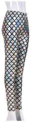 XL Silver Foil Leggings