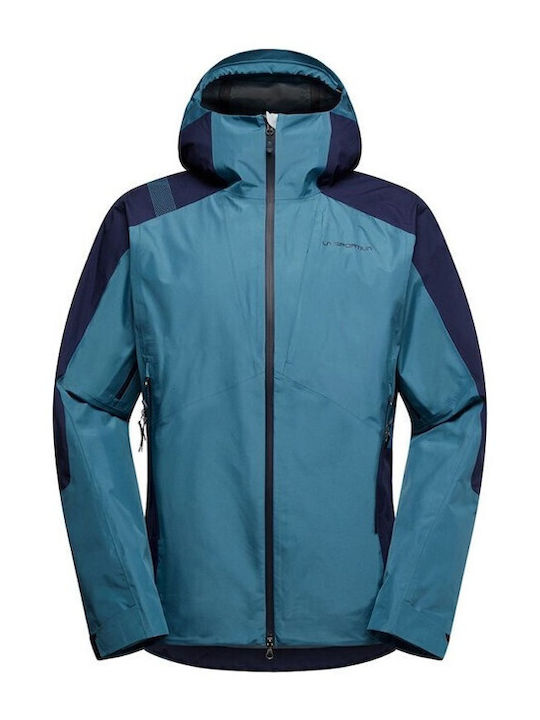 Jacke Wasserdicht Blau