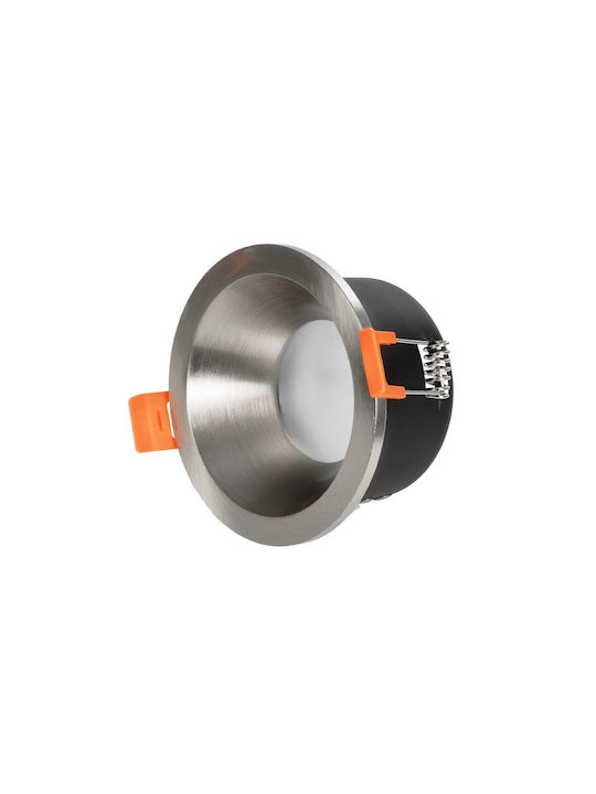 kelvo Μεταλλικό Πλαίσιο για Σποτ GU10 Ασημί 8.5x8.5εκ. 1τμχ