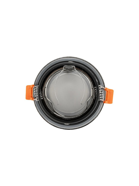 kelvo Μεταλλικό Πλαίσιο για Σποτ GU10 Ασημί 8.5x8.5εκ. 1τμχ