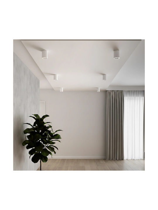 kelvo Akira Spot with Socket GU10 in White Color