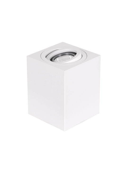 kelvo Akira Spot with Socket GU10 in White Color