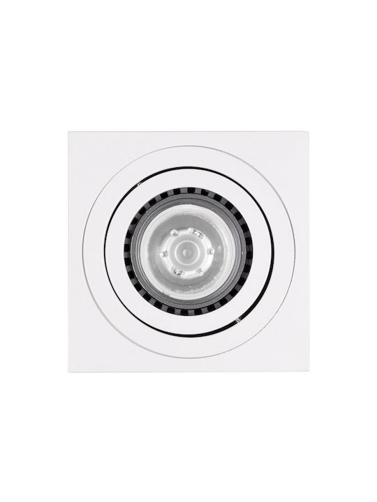 kelvo Akira Spot with Socket GU10 in White Color