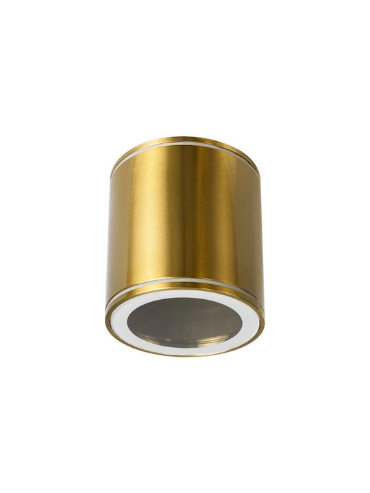 kelvo Maretti Spot with 10 Lights and with Socket GU10 in Gold Color