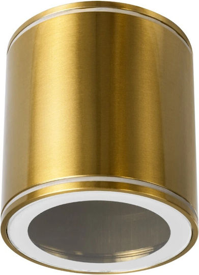 kelvo Maretti Spot with 10 Lights and with Socket GU10 in Gold Color