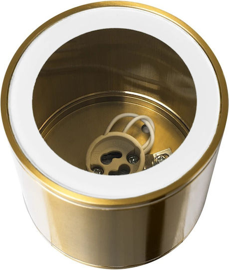 kelvo Maretti Spot with 10 Lights and with Socket GU10 in Gold Color