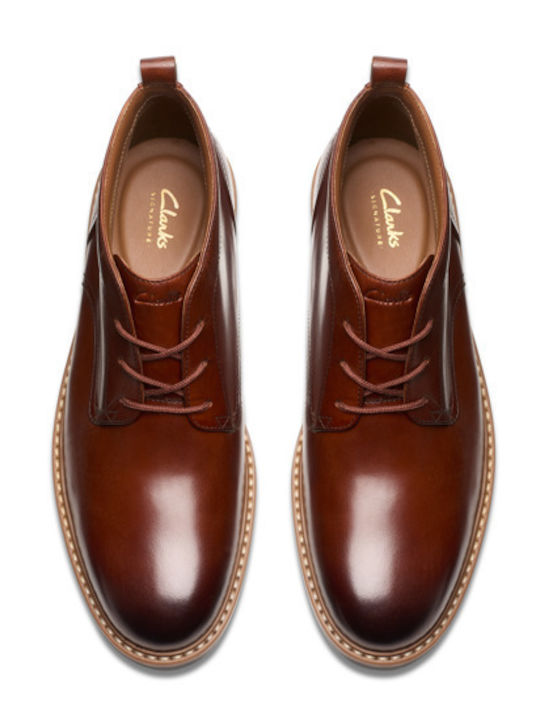 Leather Tabac Brown Men's Boots Anatomical