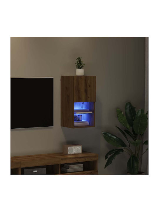 Kabinett Wand mit LED Artisan Artisan Oak 30.5x30x60cm