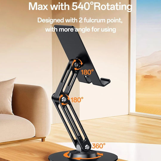 Yesido C300 Desk Stand for Mobile in Black color