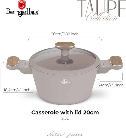 Berlinger Haus Deep Pot Made of Aluminum 2.6lt / 20cm