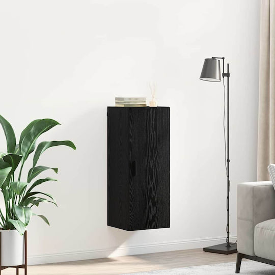 vidaXL Badezimmerschrank B34.5xT34xH90cm Schwarz