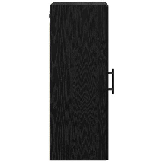 vidaXL Ντουλάπι Μπάνιου 34.5x34x90cm Μαύρο