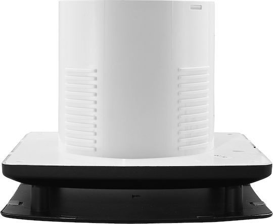 Commel Вентилатор За Баня Ф120мм 16w Клапа Ultra Silent Черен 420-213