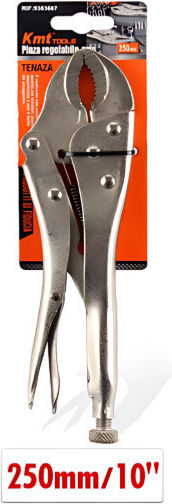 Long Jaw Hand Plier 250mm 10'' 9363667 Silver