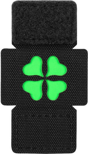 Molle Patch Clover-molle Εμβλημα Τριφύλλι 01-black-μαύρο