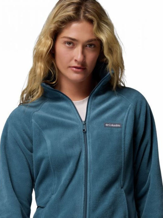Benton Springs Women's Cardigan with Zipper Everblue