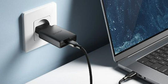 Nomad Φορτιστής Χωρίς Καλώδιο GaN με Θύρα USB-C 40W Power Delivery Λευκός