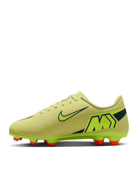 Jr Mercurial MG Kids Soccer Cleats Molded Green