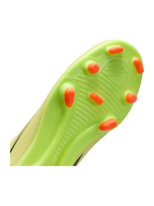 Jr Mercurial MG Kids Soccer Cleats Molded Green