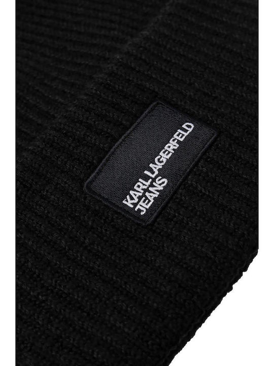 Beanie Beanie Knitted in Burgundy color