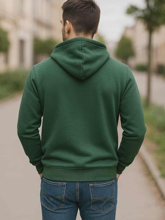 Sweatshirt with Hood Green