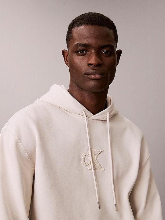 Calvin Klein White with Hood